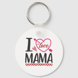 Chaveiro Casal presente que amo mamãe