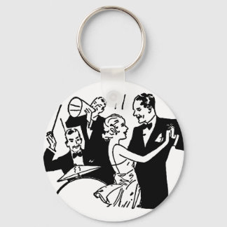 Chaveiro Casal Vintage Dancing