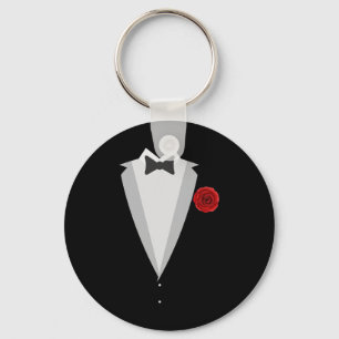 Chaveiro Casamento de Groom Preto Torre Engraçado Solteiro 