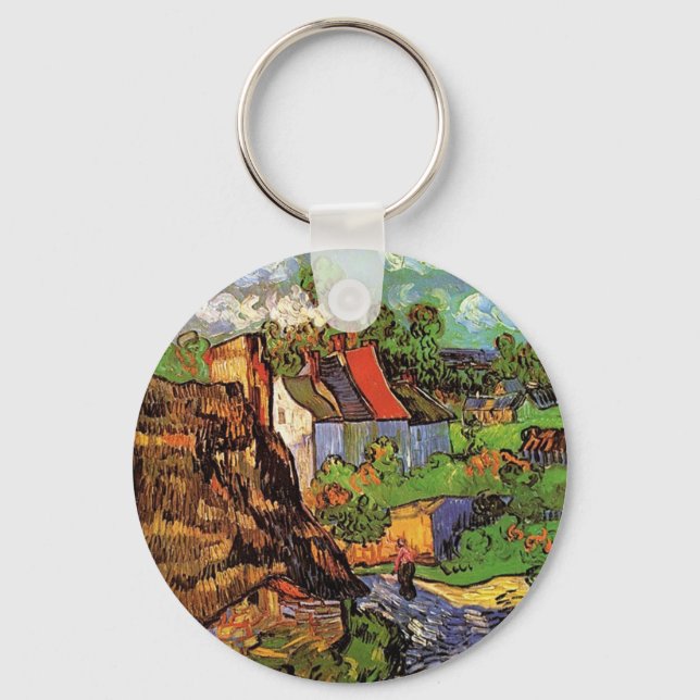 Chaveiro Casas em Auvers, Vincent van Gogh. Vila (Frente)