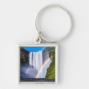 Chaveiro Cascata e arco-íris