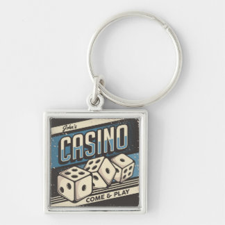 Chaveiro Casino Dice de Aniversário Personalizado