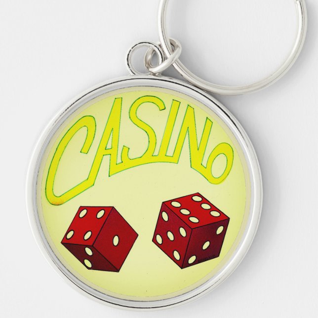 Chaveiro Casino Roll the Dice (Frente)
