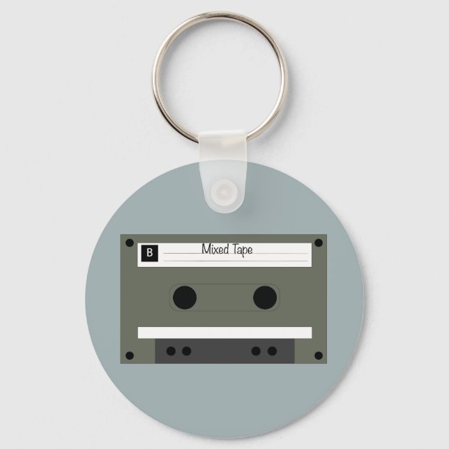 Chaveiro Cassette, Mixed Tape (Frente)