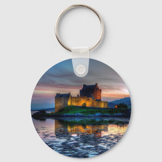 Chaveiro Castelo de Eilean Donan, Scotland Keyring (Frente)