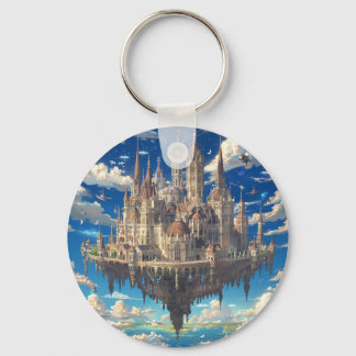 Chaveiro Castelo de Fantasia Flutuante nas Nuvens | Celesti