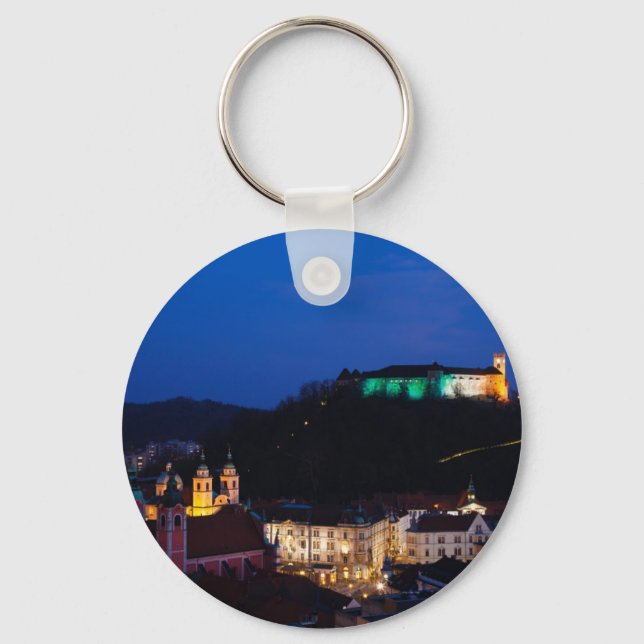 Chaveiro Castelo de Ljubljana Irlandês (Frente)
