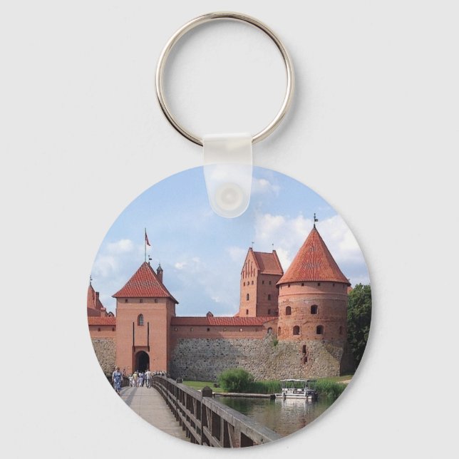 Chaveiro Castelo de Trakai Island - LITUÂNIA (Frente)