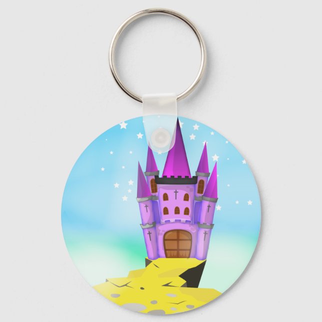 Chaveiro Castelo do Conto de Fadas (Frente)