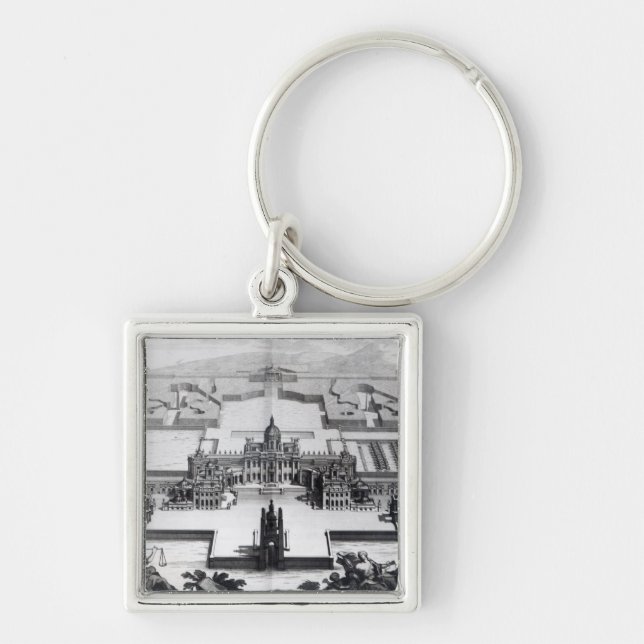 Chaveiro Castelo Howard, 'de Vitruvius Britannicus (Frente)