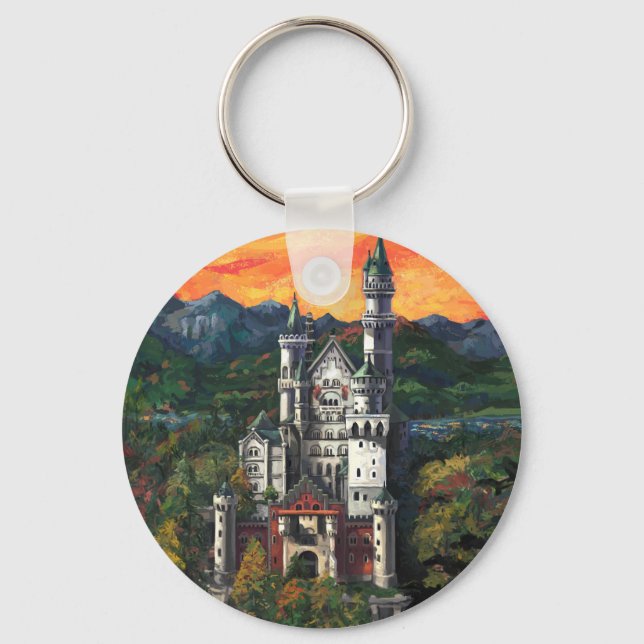 Chaveiro Castelo Schloss Neuschwanstein (Frente)