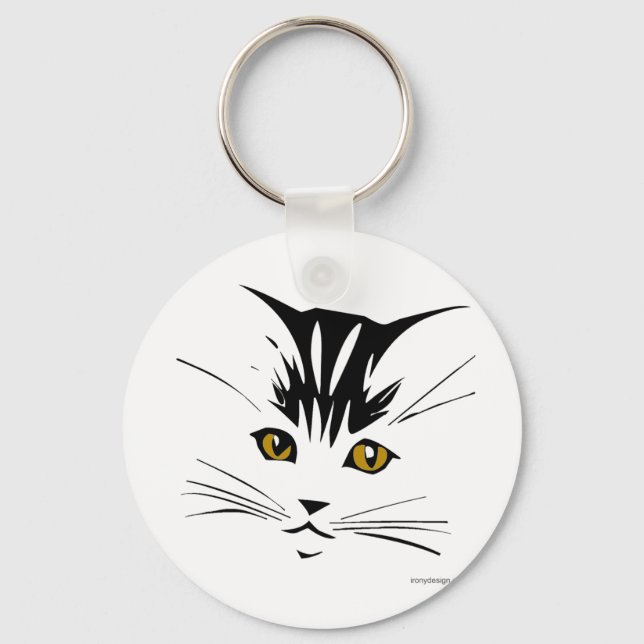 Chaveiro Cat Art Design (Frente)