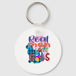 Chaveiro Cat Art Real Men Adoram Gatos