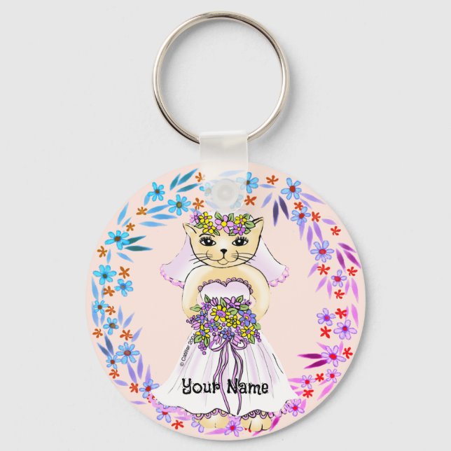 Chaveiro Cat Bride (Frente)