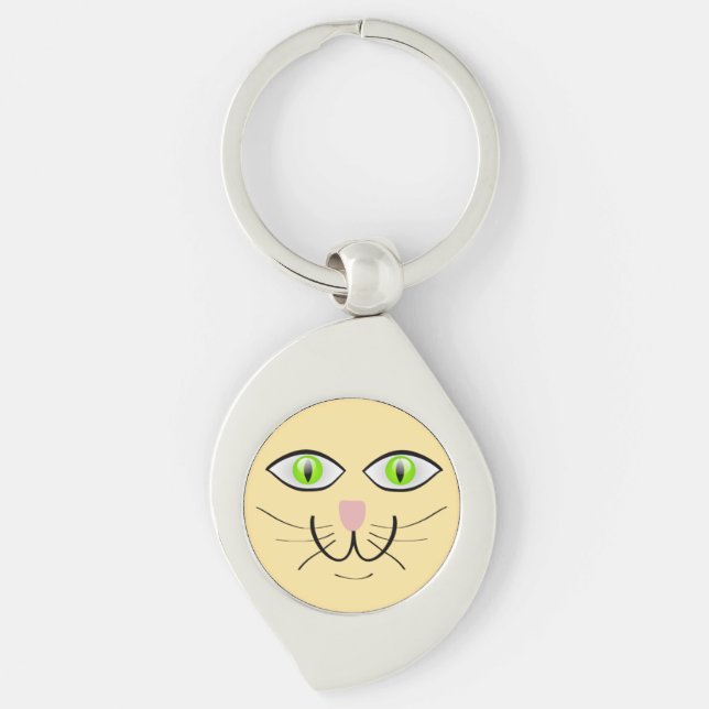 Chaveiro Cat Funny Face Cartoon-29034 (Frente)