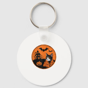 Chaveiro Cat Halloween Art 2024 Kitten Cats Men Women Kids