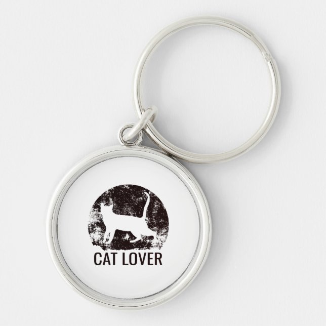 Chaveiro Cat Lover (Frente)