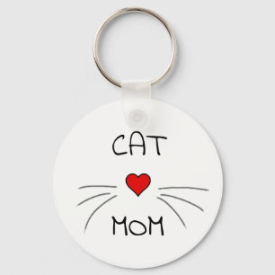Chaveiro Cat Mãe Heart and Whiskers