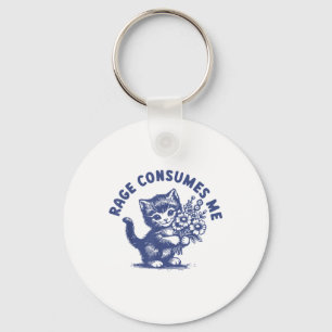 Chaveiro Cat Rage me consome