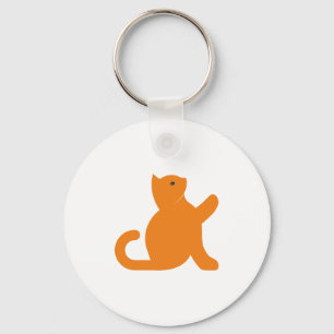 Chaveiro Cat Says Hello