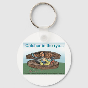 Chaveiro Catcher Em Pão De Rye Camisetas Divertidas Canecas