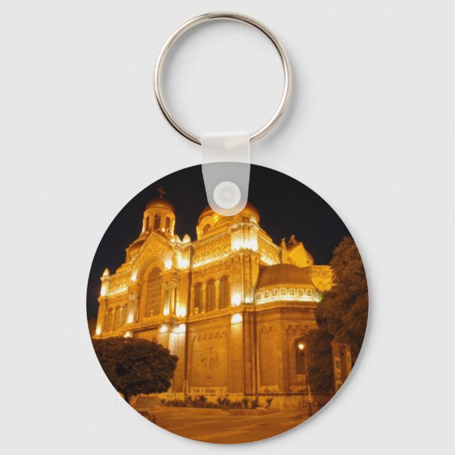 Chaveiro Catedral de Varna à Noite (Frente)