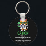 Chaveiro Cation Cute Science Pawsitive Element Chemistry<br><div class="desc">ciência e química, uma bela e incrível equipe para um laboratório de ciência de nerd de química Este hilariante trocadilho periódico de mesas é incrível para qualquer estudante de química, professor, professor ou especialista em ciências com senso de humor seco. Uma árvore incrível para pessoas que ama muito gatos. Amantes...</div>