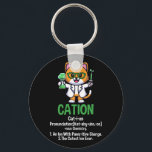 Chaveiro Cation Cute Science Pawsitive Element Chemistry<br><div class="desc">ciência e química, uma bela e incrível equipe para um laboratório de ciência de nerd de química Este hilariante trocadilho periódico de mesas é incrível para qualquer estudante de química, professor, professor ou especialista em ciências com senso de humor seco. Uma árvore incrível para pessoas que ama muito gatos. Amantes...</div>