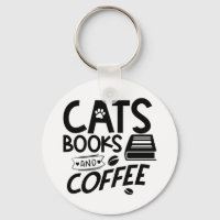Cats Books Typografia Café Bookworm Dizendo