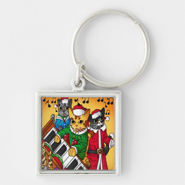 Chaveiro Cats de Natal (Frente)