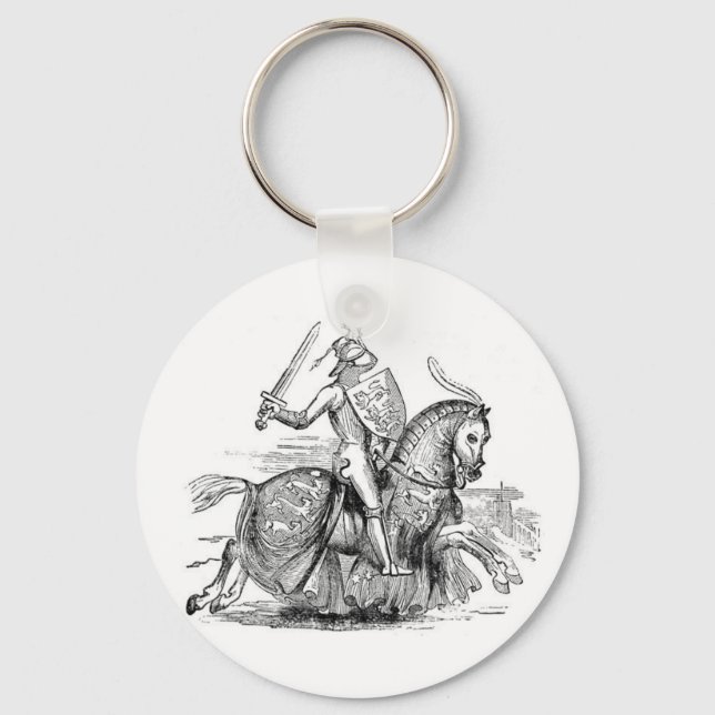 Chaveiro Cavaleiro em Horseback (Frente)