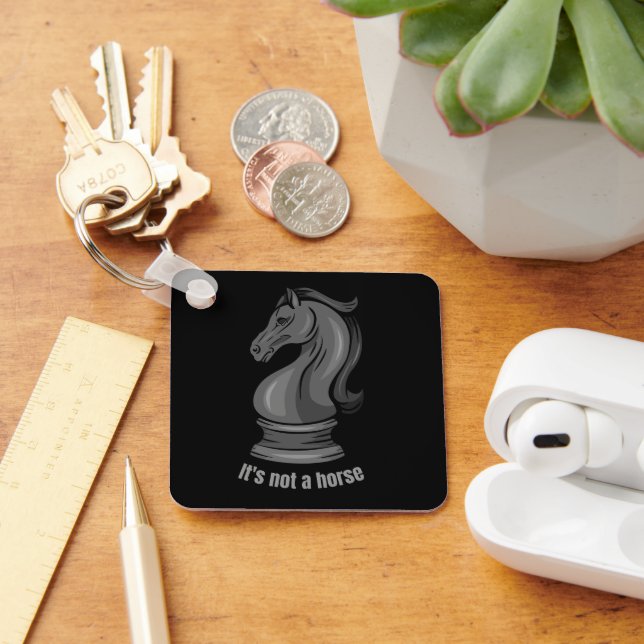 Chaveiro Cavaleiro não é um jogo de conselho de xadrez (Mesa)