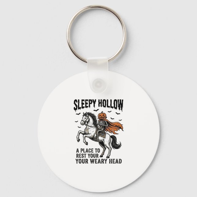 Chaveiro Cavaleiro Sem Cabeça Sleepy Hollow Halloween Vinta (Frente)