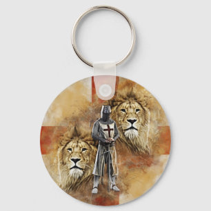 Chaveiro Cavaleiros Templar 001