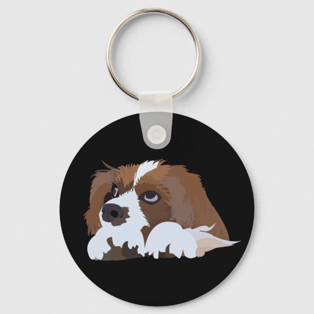 Chaveiro Cavalier King Charles Spaniel Cachorro  (Frente)