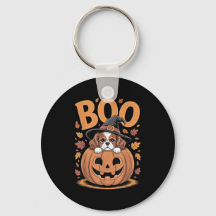 Chaveiro Cavalier King Charles Spaniel de Halloween de Abób