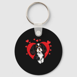 Chaveiro Cavalier King Charles Spaniel do Dia dos Namorados