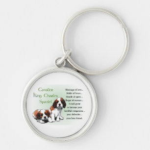 Chaveiro Cavalier King Charles Spaniel Heritage of Love