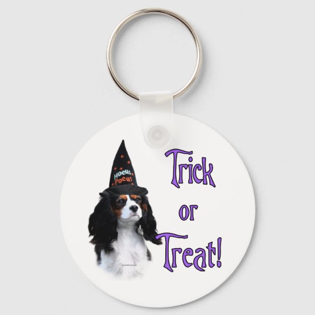 Chaveiro Cavalier King Charles Spaniel Trick (Frente)