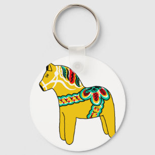 Chaveiro Cavalo amarelo de Dala