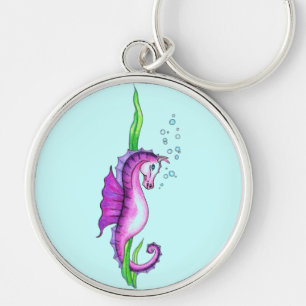 Chaveiro Cavalo de Água Violeta