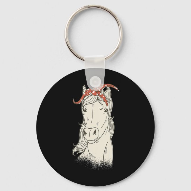 Chaveiro Cavalo de Bandana Cuja Rota (Frente)