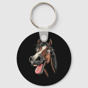 Chaveiro Cavalo legal Mostrando Cavalos De Língua Que Andam