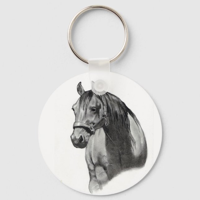 CHAVEIRO CAVALO NO LÁPIS (Frente)