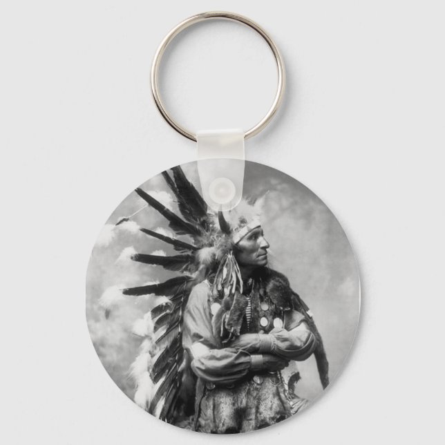 Chaveiro Cavalo Pequeno, Oglala Sioux, 1890 (Frente)