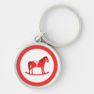 Chaveiro Cavalo Rocco de Natal escandinavo