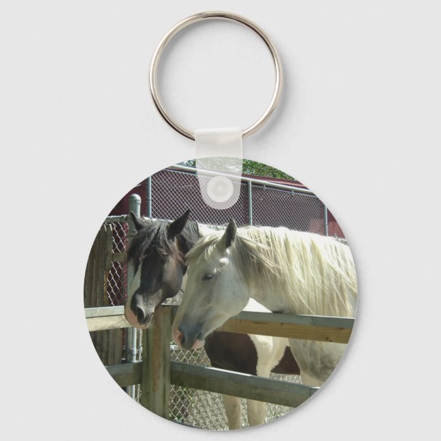 Chaveiro Cavalos bonito (Frente)