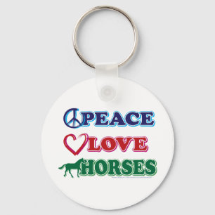 Chaveiro Cavalos de Amor-Paz