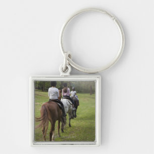 Chaveiro Cavalos de equitação das meninas