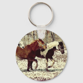 Chaveiro Cavalos de inverno